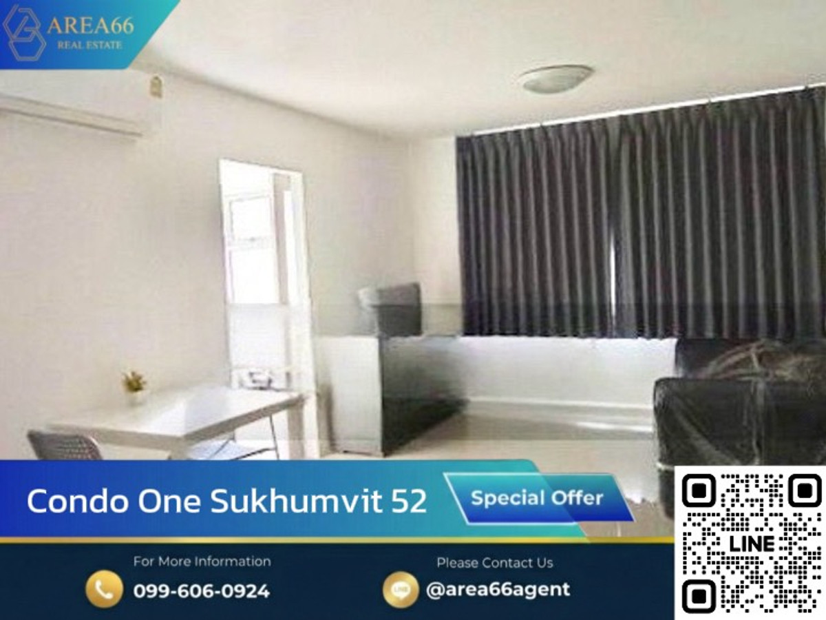 For SaleCondoOnnut, Udomsuk : 🔥For sale!! Condo Condo One Sukhumvit 52