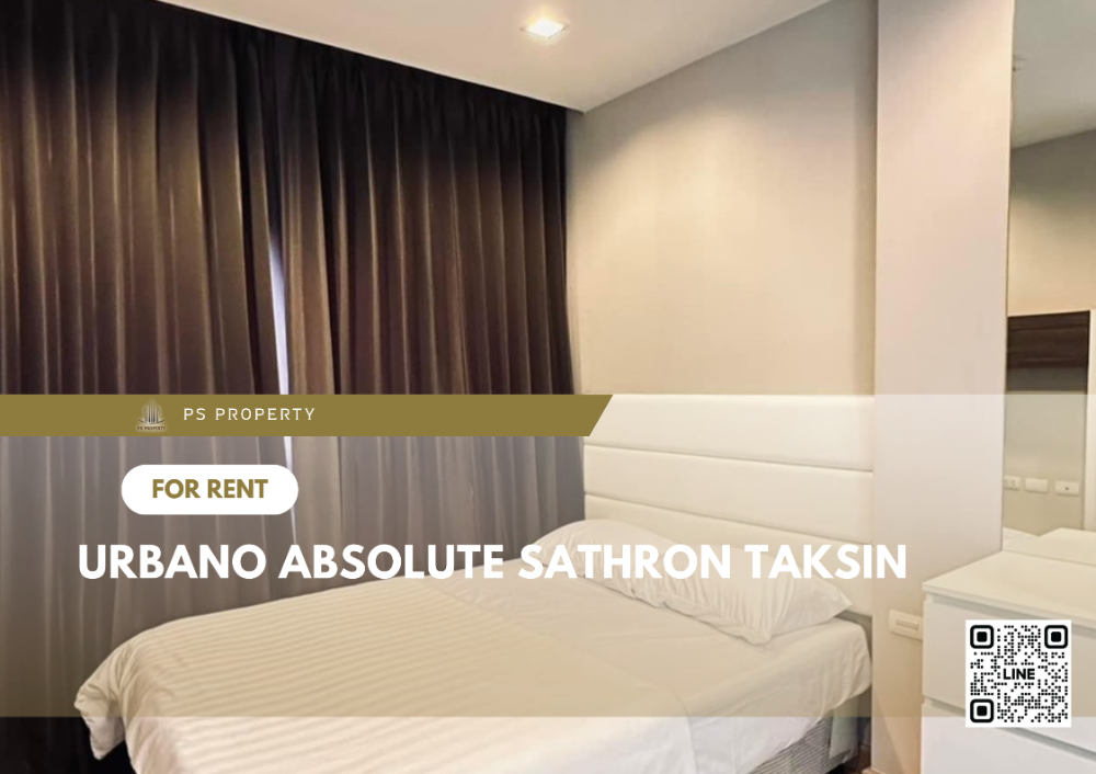 ให้เช่าคอนโดวงเวียนใหญ่ เจริญนคร : ให้เช่า✨Urbano Absolute Sathron Taksin✨  ย่านเจริญนคร ใกล้BTS เจริญกรุง ไอคอนสยาม สาทร สีลม เฟอร์ เครื่องใช้ใช้ไฟฟ้าครบ