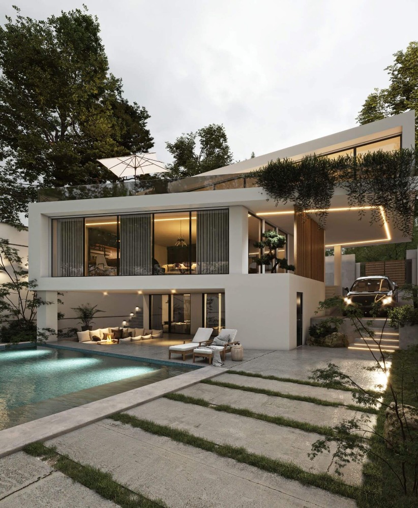 Sale DownHouseChiang Mai : ❤️Mountains view Luxury private pool villa 2 Storey Mea On Chiangmai