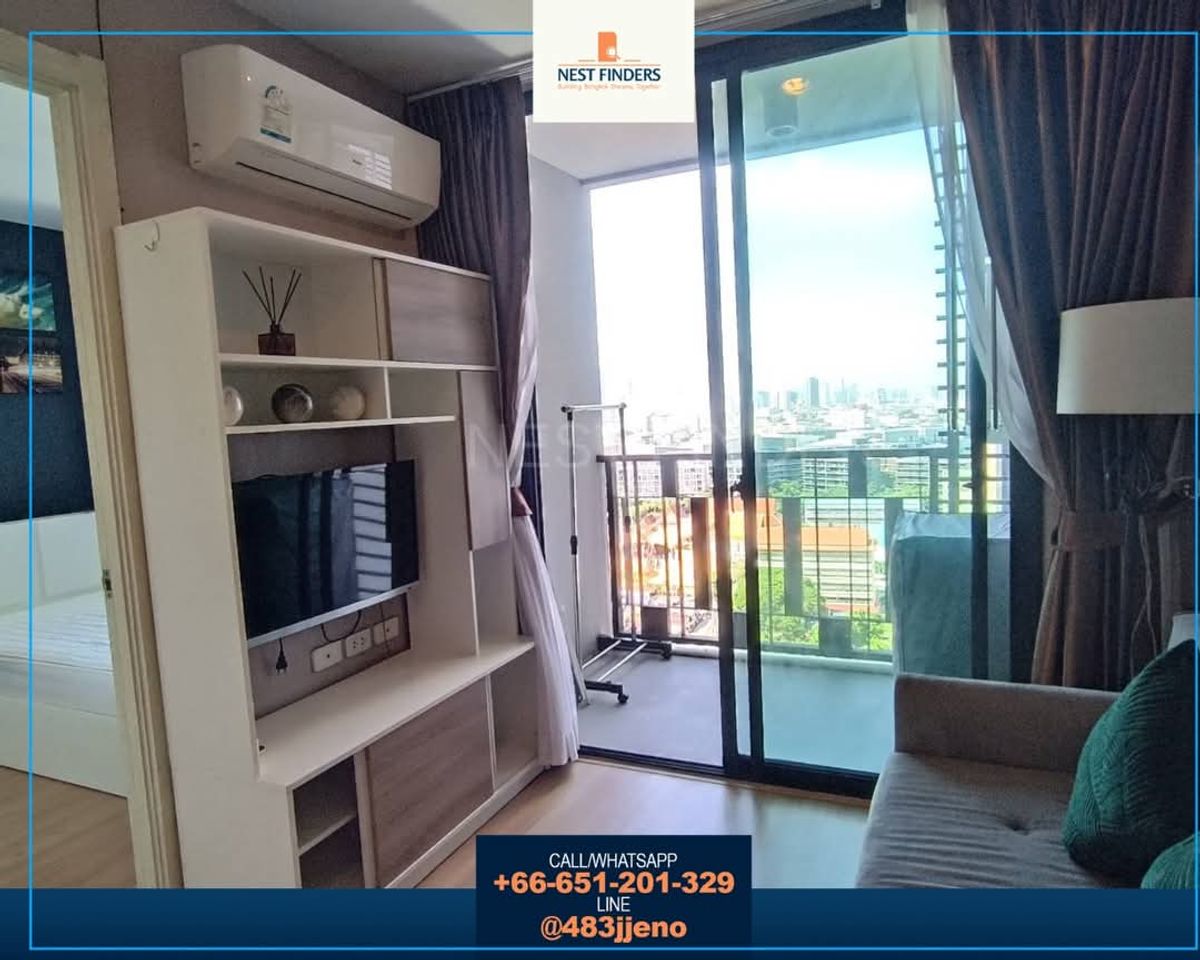 ให้เช่าคอนโดอ่อนนุช อุดมสุข : Artemis Sukhumvit 77 ห้องน้ำ : ชั้นสูง /high rise