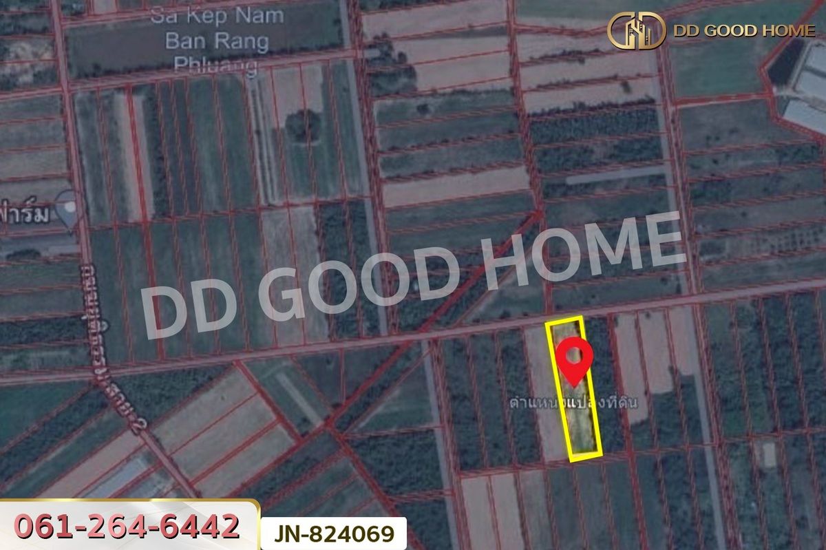 ขายที่ดินกาญจนบุรี : JN-824069 ที่ดินด่านมะขามเตี้ย 4 ไร่ 399.7 ตร.ว. หมู่บ้านยุติธรรม กาญจนบุรี ใกล้วัดถ้ำเสือ