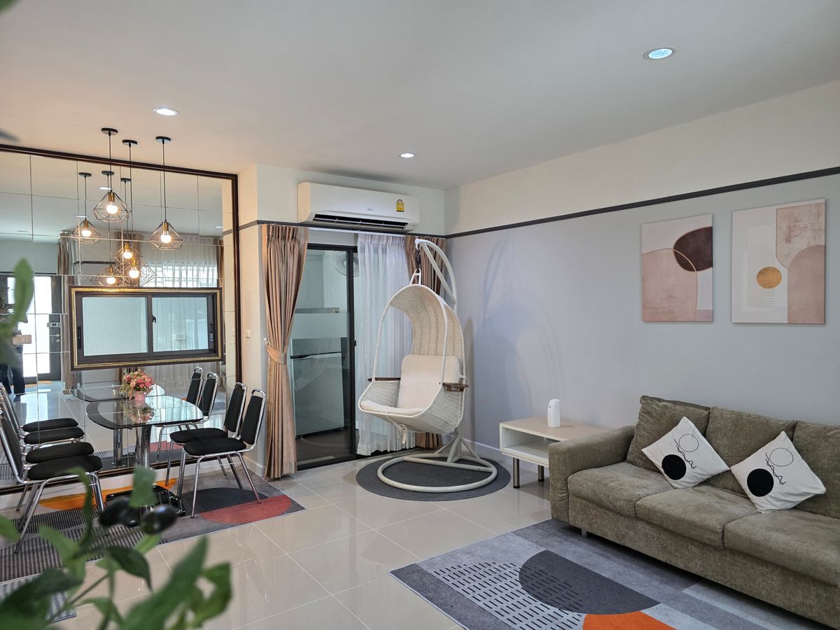 ให้เช่าทาวน์โฮมสมุทรปราการ สำโรง : K-5408 ให้เช่า ทาวน์โฮม โครงการ พลีโน่ สุขุมวิท บางนา บ้านพร้อมอยู่ ใกล้ mega&Ikea บางนา