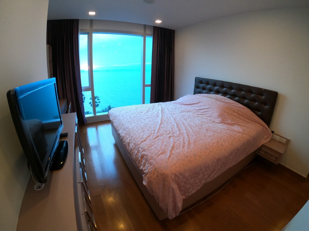 ขายคอนโดพัทยา บางแสน ชลบุรี สัตหีบ : For sale condo The Palm wongamat beach 2 beds direct Sea view sunset (S03-0540)