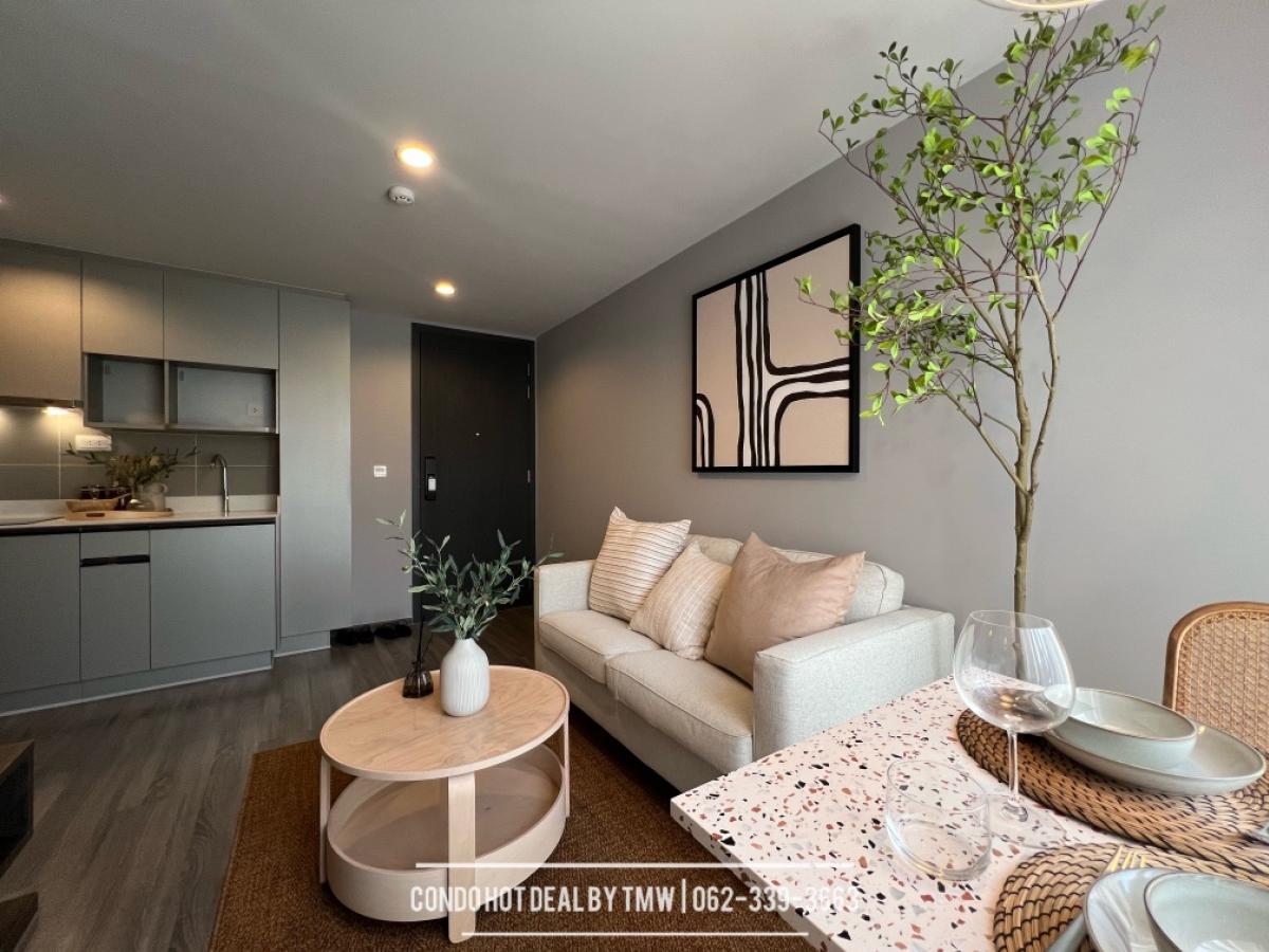 For SaleCondoSukhumvit, Asoke, Thonglor : 1 bedroom, fully furnished, ready to move in, Ideo Mobi Sukhumvit 40, condo near BTS Ekkamai, 600 meters