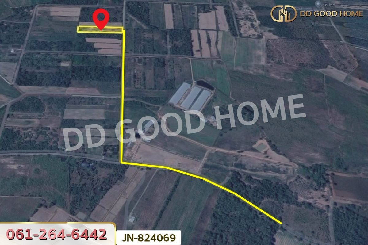 ขายที่ดินกาญจนบุรี : JN-824069 ที่ดินด่านมะขามเตี้ย 4 ไร่ 399.7 ตร.ว. หมู่บ้านยุติธรรม กาญจนบุรี ใกล้วัดถ้ำเสือ