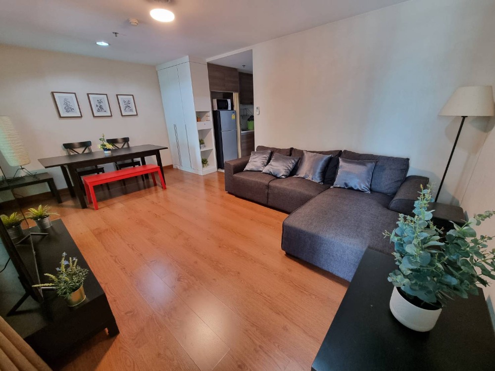 ให้เช่าคอนโดพระราม 9 เพชรบุรีตัดใหม่ RCA : ‼ว่าง ให้เช่า 1 ห้องนอน **แต่งสวย** คอนโด Belle Grand Rama9