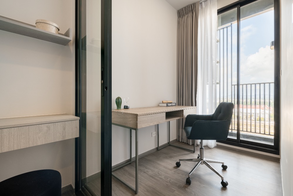 ให้เช่าคอนโดระยอง : 🔥ให้เช่าคอนโด 1 ห้องนอน ขนาด 31 ตรม. โครงการน็อตติ้ง ฮิลล์ ระยอง 🏙️ห้องพร้อมเข้าอยู่ เฟอร์นิเจอร์ครบ ✅รับทำสัญญาเช่า 3 เดือน