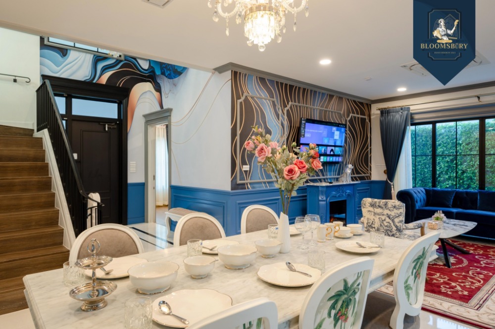 For RentHousePattanakan, Srinakarin : Nantawan Rama 9 - New Krungthepkreetha / 4 Bedrooms (FOR RENT) BZD076