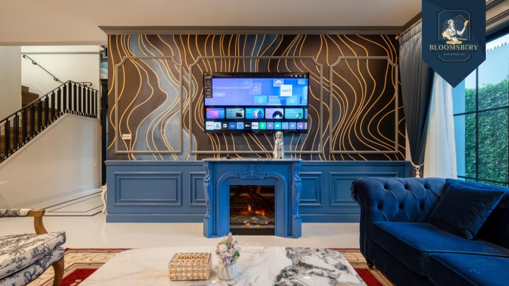 For RentHousePattanakan, Srinakarin : Nantawan Rama 9 - New Krungthepkreetha / 4 Bedrooms (FOR RENT) BZD076