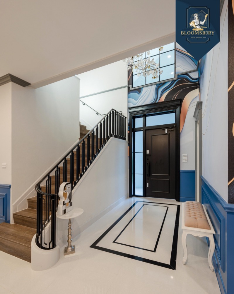 For RentHousePattanakan, Srinakarin : Nantawan Rama 9 - New Krungthepkreetha / 4 Bedrooms (FOR RENT) BZD076