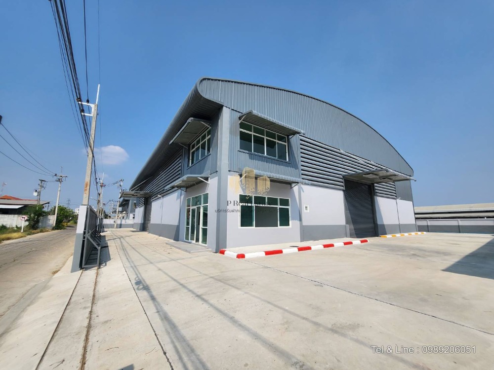 For RentWarehouseNonthaburi, Bang Yai, Bangbuathong : Warehouse/office for rent, Bang Bua Thong - Suphan Buri Road, Na Mai Subdistrict, Lat Lum Kaeo District, Pathum Thani, area 2,000 sq m.