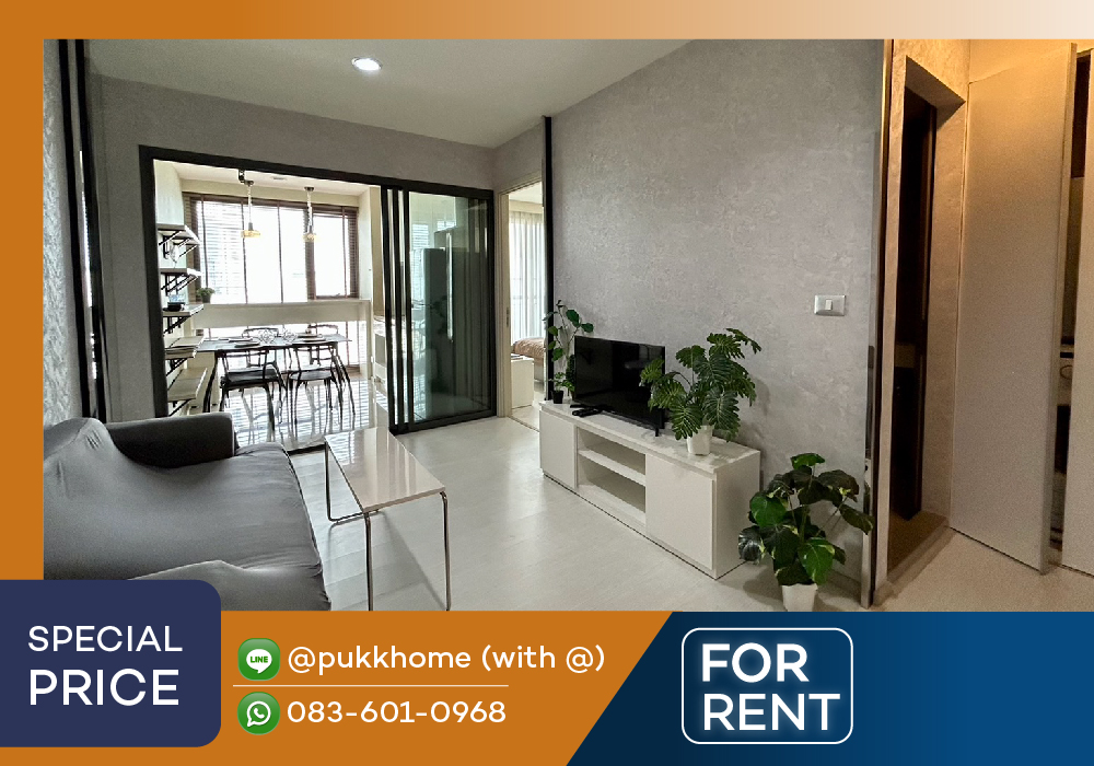 For RentCondoSukhumvit, Asoke, Thonglor : 📣Rhythm Sukhumvit 42 / 🚋 BTS Ekkamai 1bedroom, high floor, room updates every day 📞TEL/LINE 093-092-7587