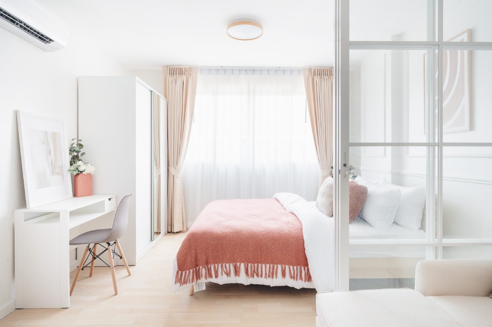 ขายคอนโดเสรีไทย-นิด้า : คอนโดเลต ลาดพร้าว ใกล้แยกลำสาลี ผ่อนเบา ครัวแยก เดินทางสะดวก