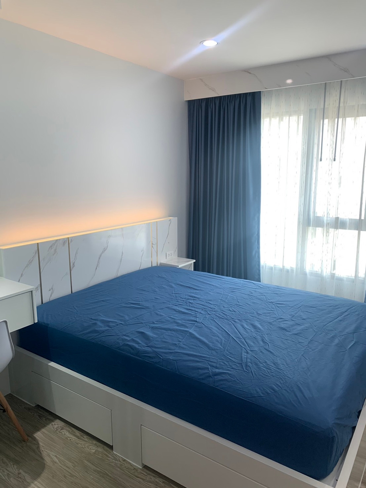 For RentCondoRamkhamhaeng, Hua Mak : Condo for rent: Rye, Rye Hua Mak, Building B, 5th floor, built-in, luxurious throughout the room, open view, very beautiful, rental price 12,000 baht.