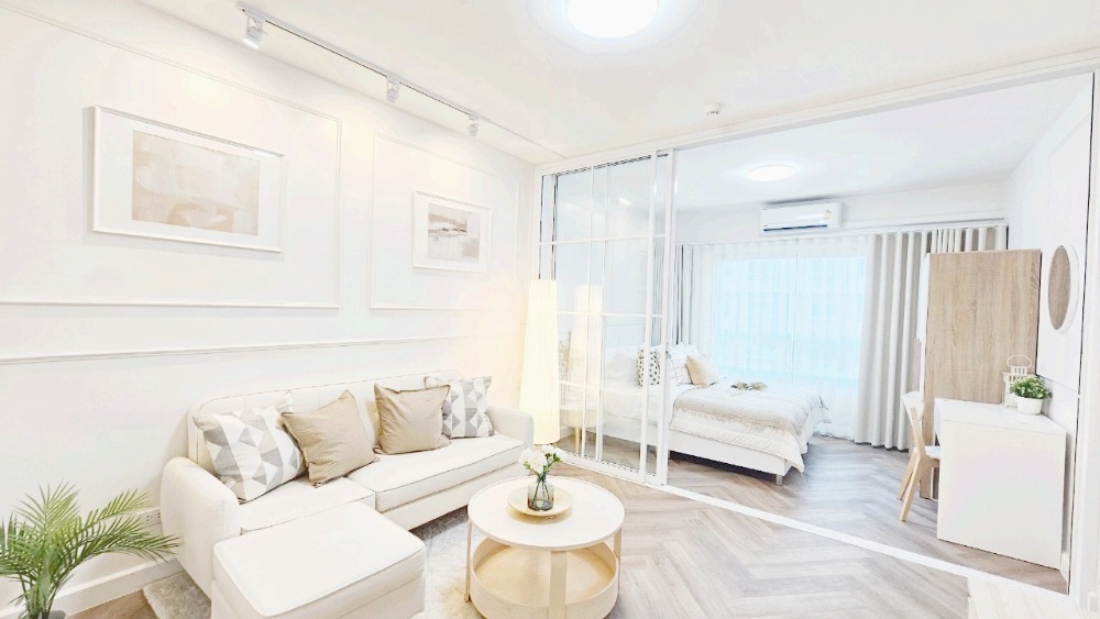 For SaleCondoSeri Thai, Ramkhamhaeng Nida : Here comes the condo that everyone is asking about. Location near the Yellow Line, convenient travel, installments starting at 6,xxx baht.