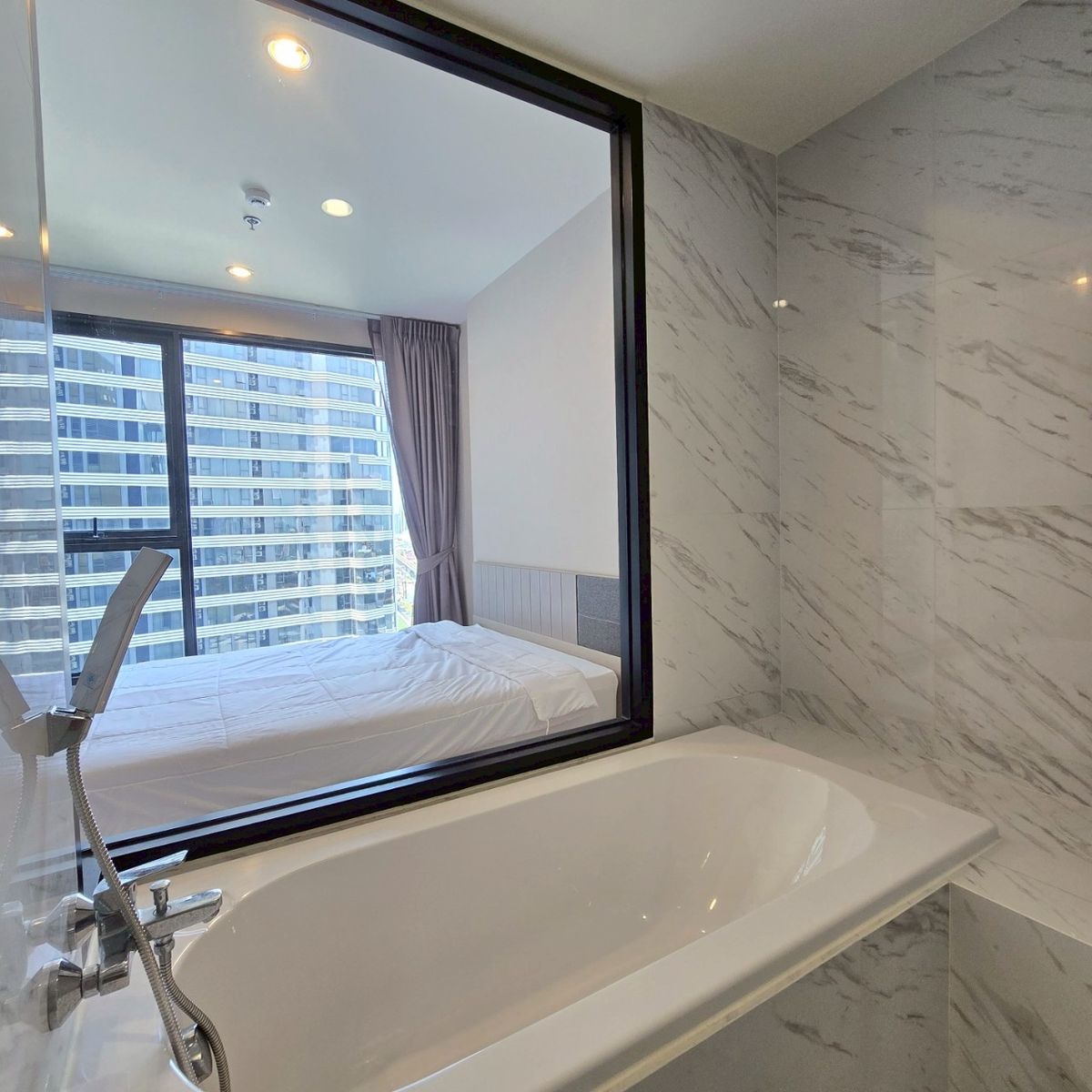 For RentCondoBangna, Bearing, Lasalle : 🌟NEW⭐New room, never lived in, FOR RENT Condo 1 BEDROOM ❤ 27 sq m., east side