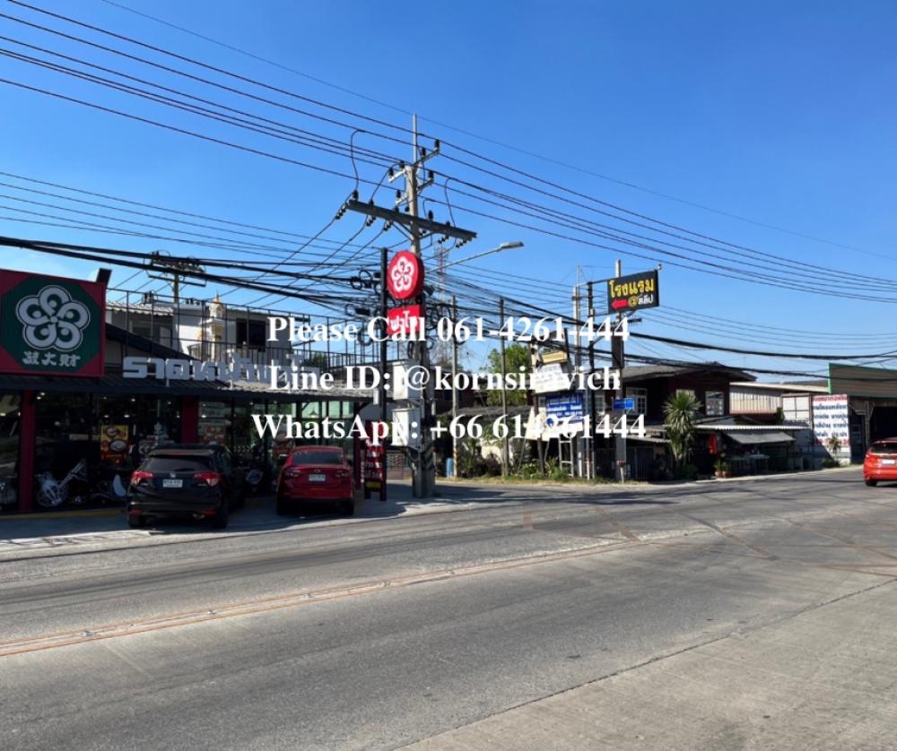 For RentLandPathum Thani,Rangsit, Thammasat : Long -term land for 4 rai, Khlong 3, Pathum Thani, registered rental rights for 10 years, 20 years, suitable for cafes /restaurants /stadiums