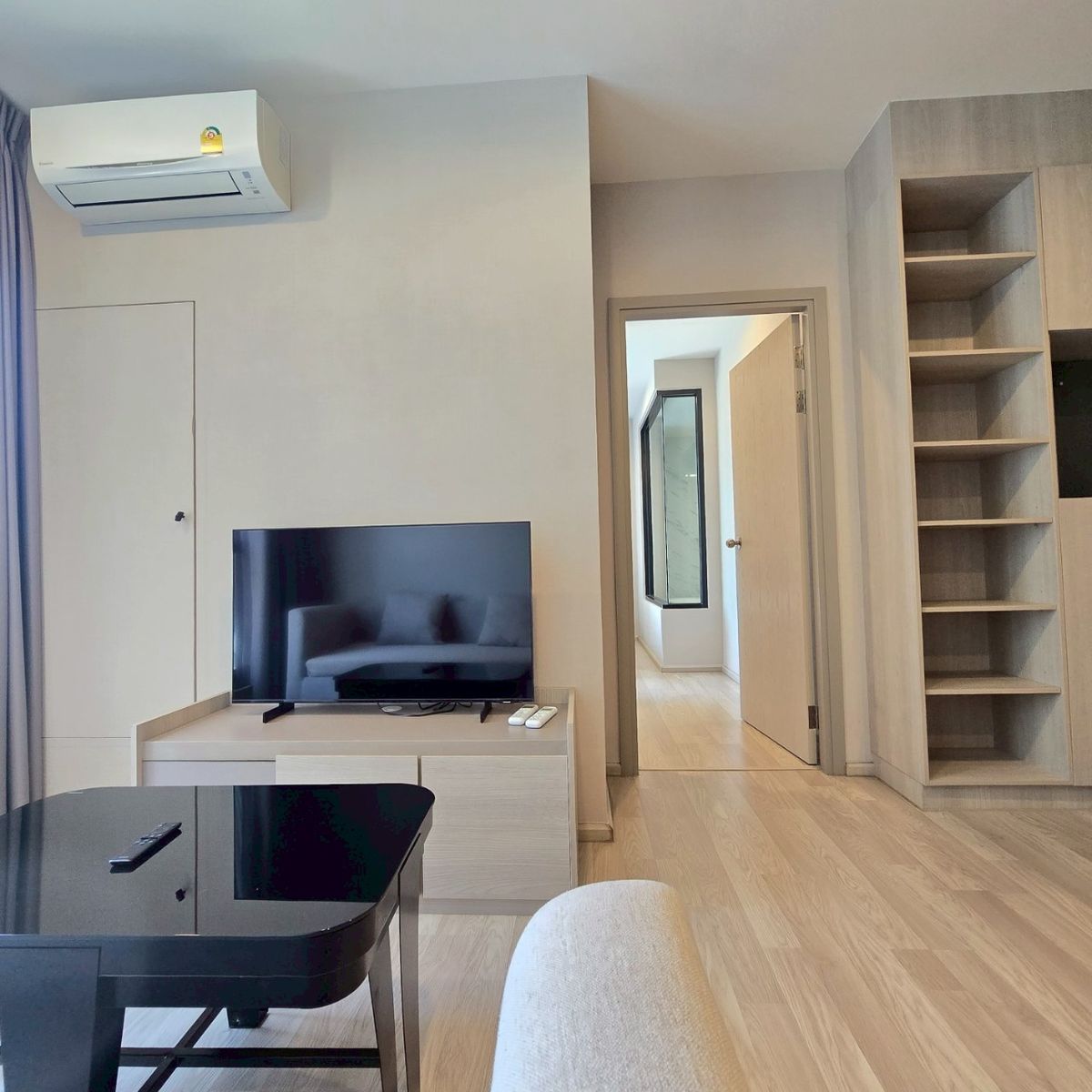 For RentCondoBangna, Bearing, Lasalle : 🌟NEW⭐New room, never lived in, FOR RENT Condo 1 BEDROOM ❤ 27 sq m., east side