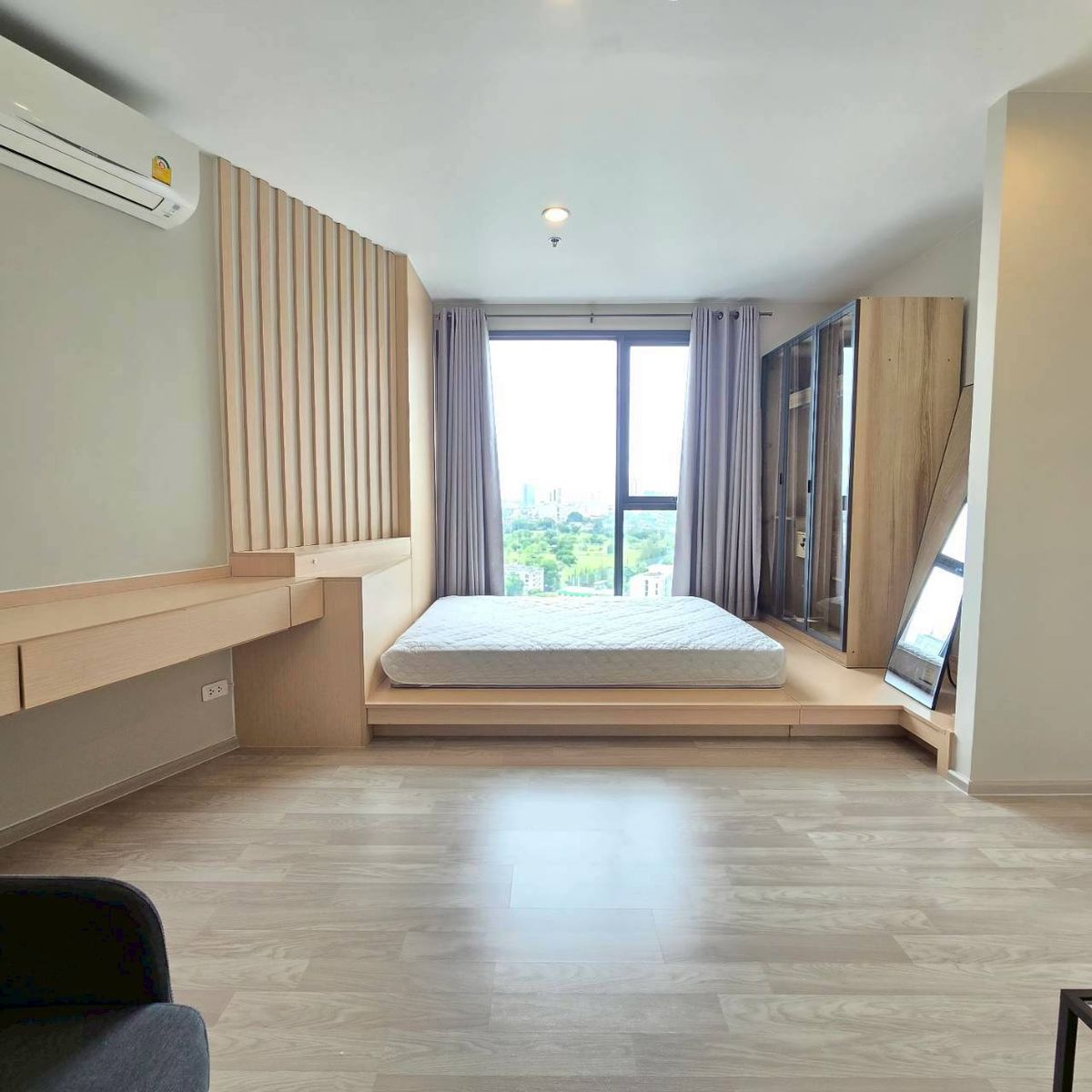 ให้เช่าคอนโดบางนา แบริ่ง ลาซาล : ⭐NEW⭐FOR RENT 1BEDROOM 28 sqm high floor  13,000 B  Japanese Style