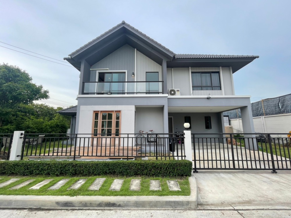 ขายบ้านพุทธมณฑล ศาลายา : บ้านเดี่ยว🌟หมู่บ้านเพฟ ปิ่นเกล้า-ศาลายา🏡 บ้านสวย ใหม่ หลังมุม ไซส์XL ใหญ่ที่สุดในโครงการ ทำเลดี ติดสวน เป็นส่วนตัวมาก!! sาคา 7 ล้านบาทเท่านั้น!!!
