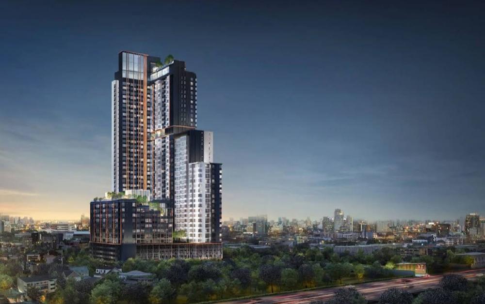 For RentCondoRatchadapisek, Huaikwang, Suttisan : 🔥Urgent for rent🔥XT Huai Khwang (short-term rental) Fully furnished, ready to move in immediately, near MRT Huai Khwang