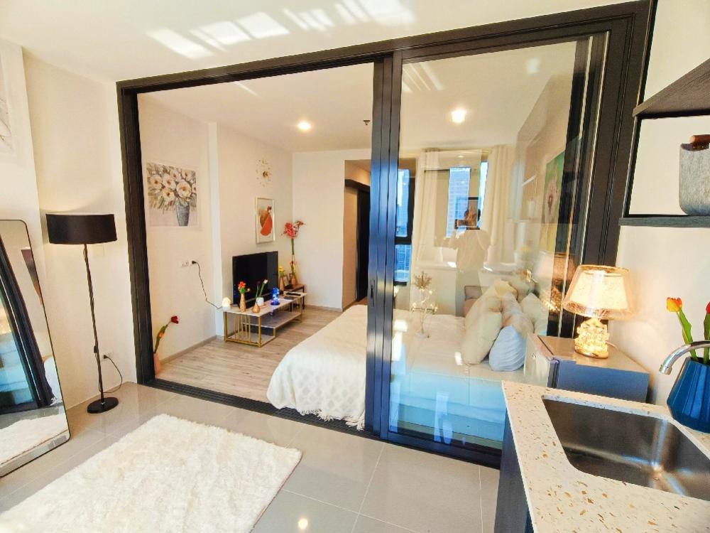 For RentCondoRatchadapisek, Huaikwang, Suttisan : 🔥Urgent for rent🔥XT Huai Khwang (short-term rental) Fully furnished, ready to move in immediately, near MRT Huai Khwang