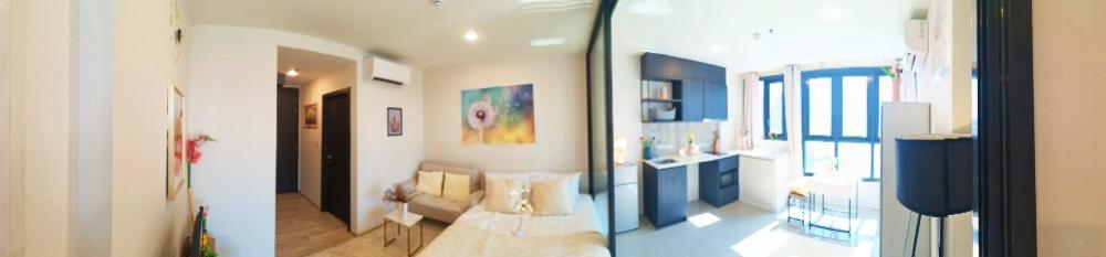 For RentCondoRatchadapisek, Huaikwang, Suttisan : 🔥Urgent for rent🔥XT Huai Khwang (short-term rental) Fully furnished, ready to move in immediately, near MRT Huai Khwang