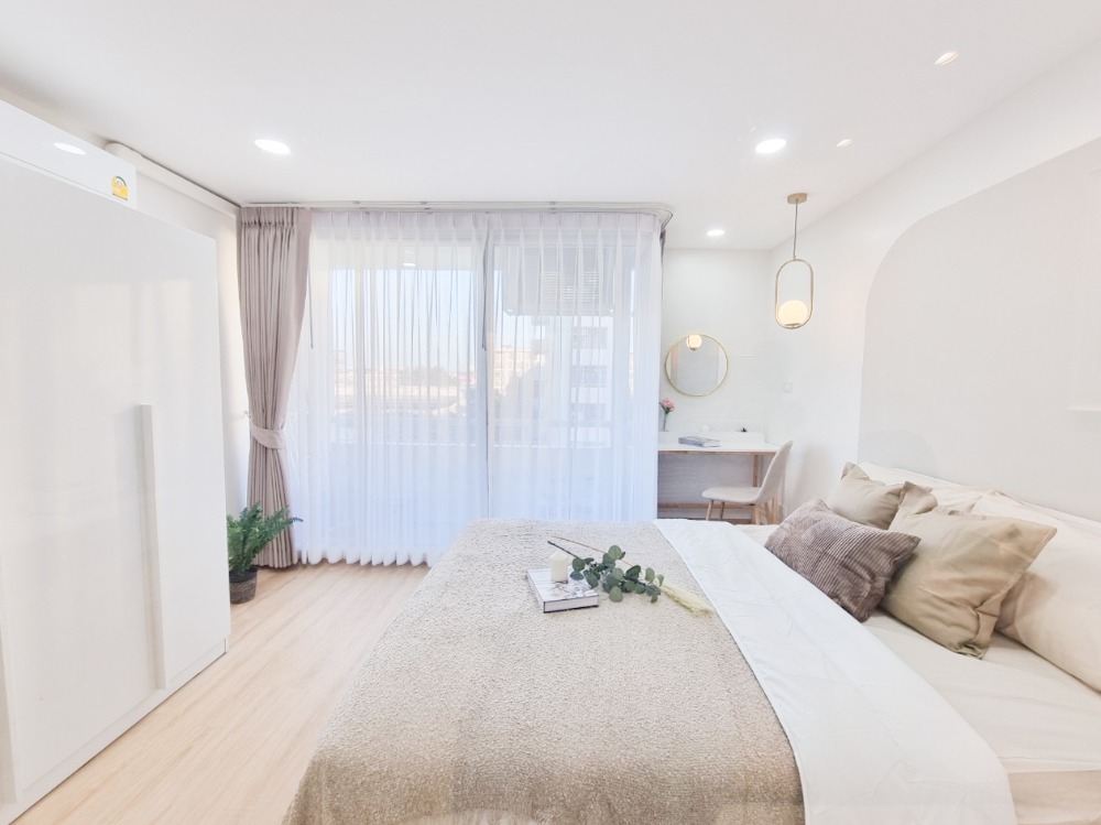 ขายคอนโดลาดพร้าว101 แฮปปี้แลนด์ : City Villa ห้องใหญ่ เฟอร์ริเจอร์ ครบ ราคาล้านต้นๆ ต้องห้องนี้เลย