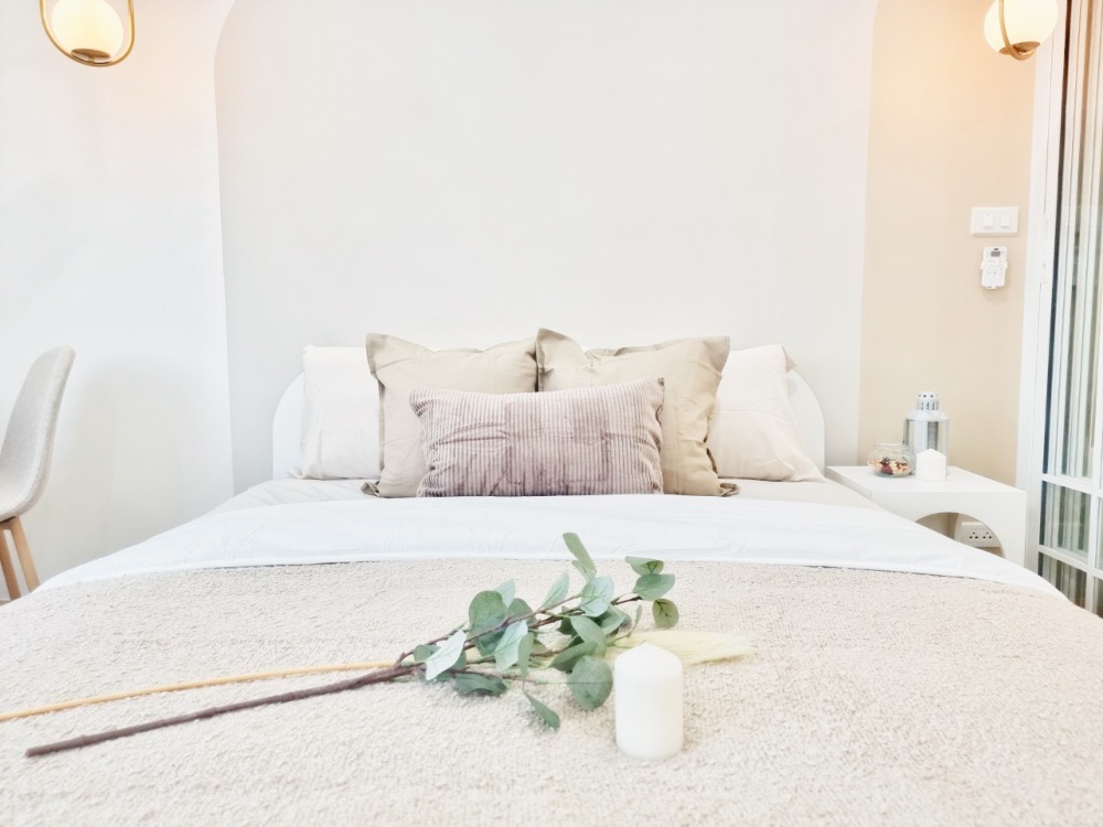 ขายคอนโดลาดพร้าว101 แฮปปี้แลนด์ : City Villa ห้องใหญ่ เฟอร์ริเจอร์ ครบ ราคาล้านต้นๆ ต้องห้องนี้เลย