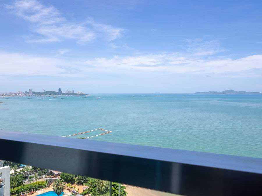 ขายคอนโดพัทยา บางแสน ชลบุรี สัตหีบ : For Sale The palm Wongamat beach 2 Bed Direct sunset 82 Sq.m (S03-1330)