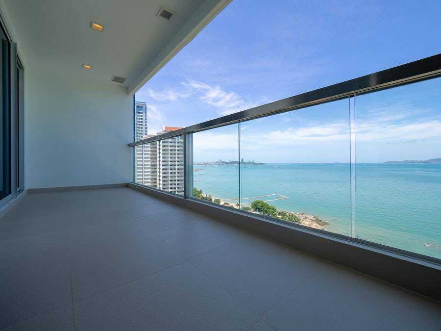 ขายคอนโดพัทยา บางแสน ชลบุรี สัตหีบ : For Sale The palm Wongamat beach 2 Bed Direct sunset 82 Sq.m (S03-1330)
