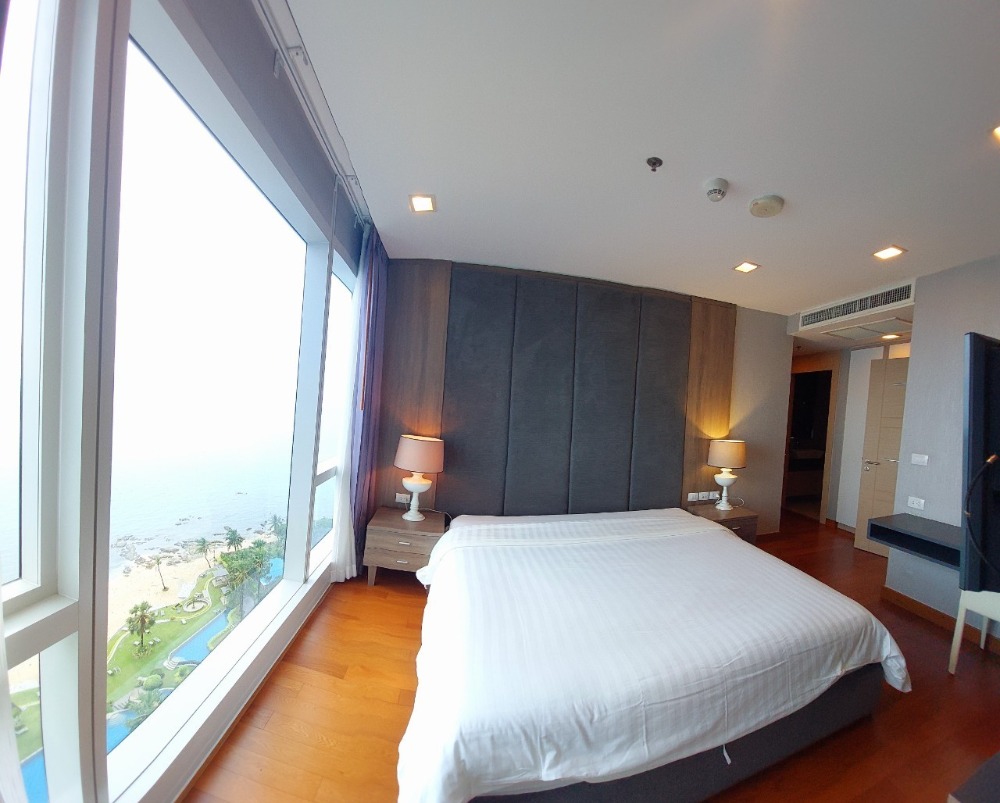 ขายคอนโดพัทยา บางแสน ชลบุรี สัตหีบ : For Sale The palm Wongamat beach 2 Bed Direct sunset 82 Sq.m (S03-1330)