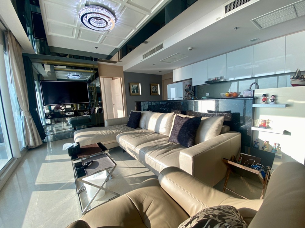 ขายคอนโดพัทยา บางแสน ชลบุรี สัตหีบ : For sale The Palm wongamat beach front 144 Sq.m direct sunset  (S03-0866)