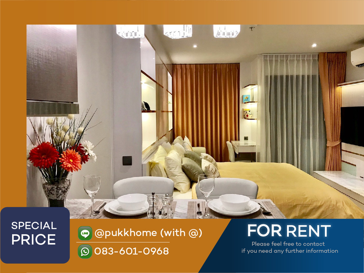 For RentCondoSukhumvit, Asoke, Thonglor : 📣RHYTHM EKKAMAI ✨ Fully Furnished ✨ 📞 Line : @pukkhome (with @)