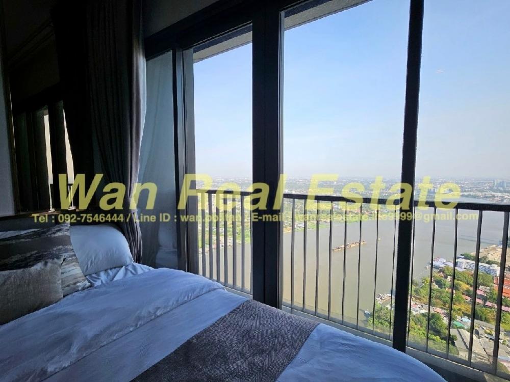 For SaleCondoRattanathibet, Sanambinna : Beautiful room for sale, top floor, river view, just come and move in.