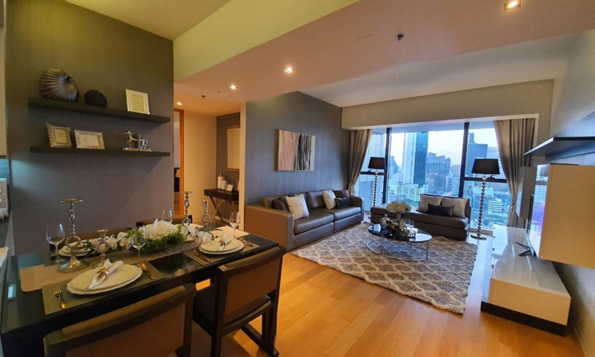 For RentCondoSathorn, Narathiwat : The Met Sathorn Luxury Condo 2 Bedroom 2 Bathroom For Rent