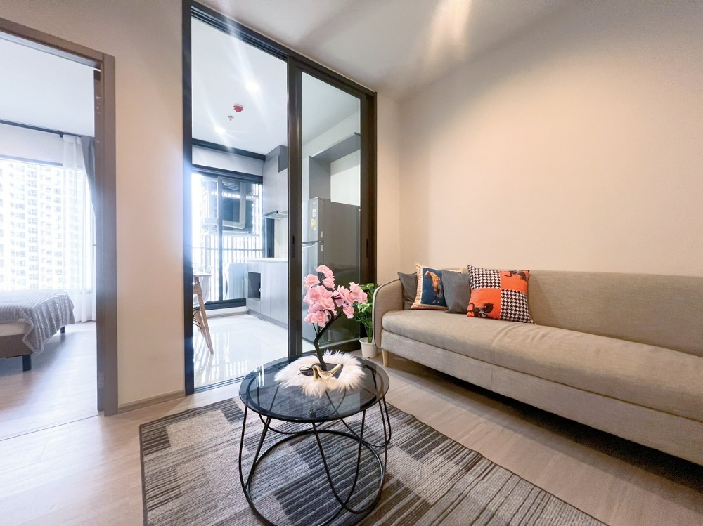 For RentCondoRama9, Petchburi, RCA : 🌿Life asoke Hype(Life Asoke Hype)🌿Room with beautiful view, cheap price, furniture, complete electrical appliances. Ready to move in