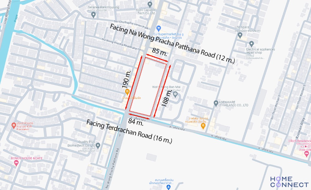 ขายที่ดินวิภาวดี ดอนเมือง หลักสี่ : 🔥ขายที่ดินเปล่า ในเขตดอนเมือง ขนาด 10 ไร่ อยู่ห่างจากสนามบินดอนเมือง ประมาณ 7 กิโลเมตร