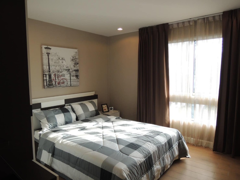 For RentCondoBangna, Bearing, Lasalle : Condo, large room, 43 sqm. Near BTS Bearing Cassia Condominium 2nd Floor