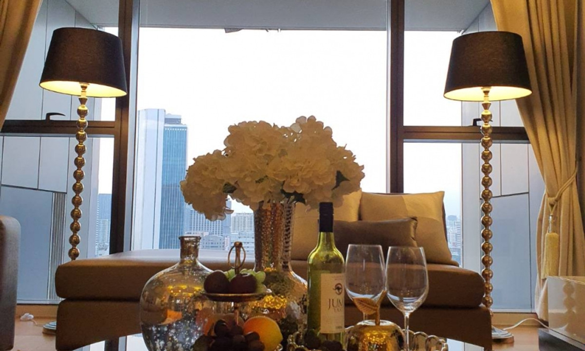 For RentCondoSathorn, Narathiwat : The Met Sathorn Luxury Condo 2 Bedroom 2 Bathroom For Rent