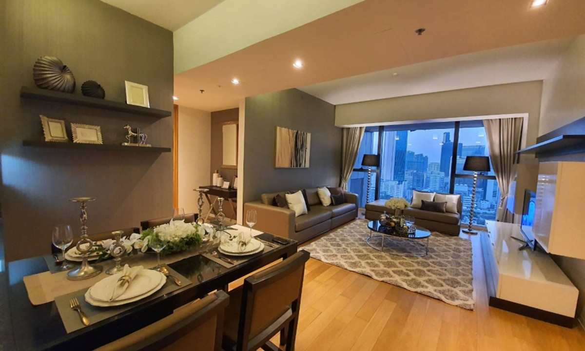 For RentCondoSathorn, Narathiwat : The Met Sathorn Luxury Condo 2 Bedroom 2 Bathroom For Rent