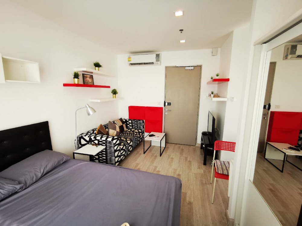 For RentCondoOnnut, Udomsuk : P-0651 Urgent for rent! Condo Ideo Mobi Sukhumvit, ready to move in, high floor, cheapest in the project!!