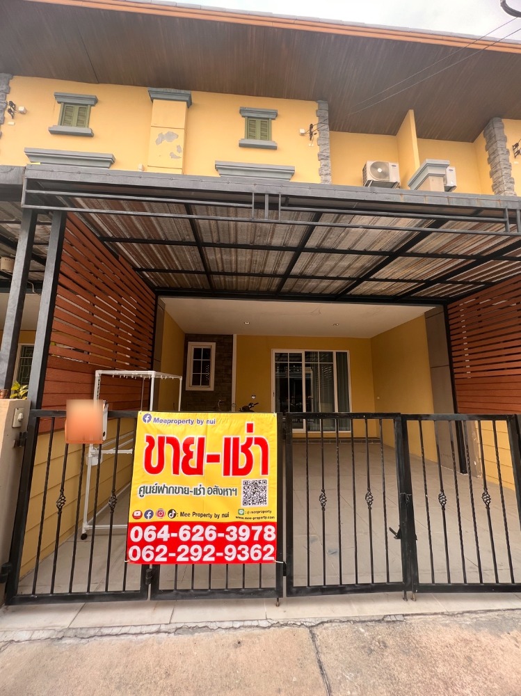 For SaleTownhomeRathburana, Suksawat : #Townhome 2 for sale #Golden Town Village 3 (Suksawat - Phutthabucha), fully extended, size 21.70 sq m, usable area 130 sq m. ME-139