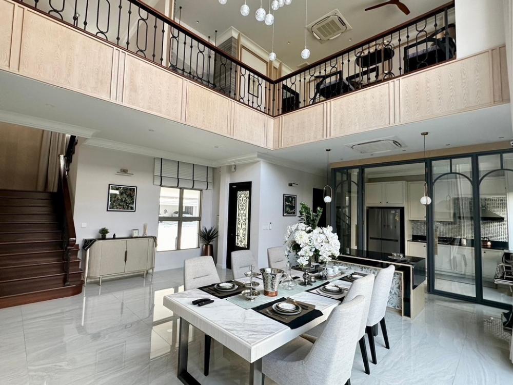 ให้เช่าบ้านลาดกระบัง สุวรรณภูมิ : ให้เช่า บ้าน Luxury เพอร์เฟค มาสเตอร์พีซ พระราม 9-กรุงเทพกรีฑา 4 ห้องนอน