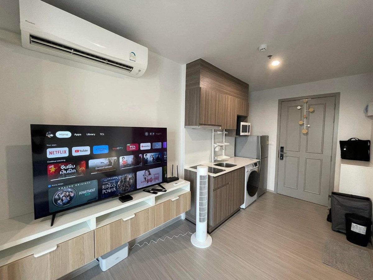 For RentCondoBang kae, Phetkasem : 👑 The Parkland Phetkasem 56 👑 Ready to rent, very beautiful room, fully furnished, washing machine, free internet, ready to move in.