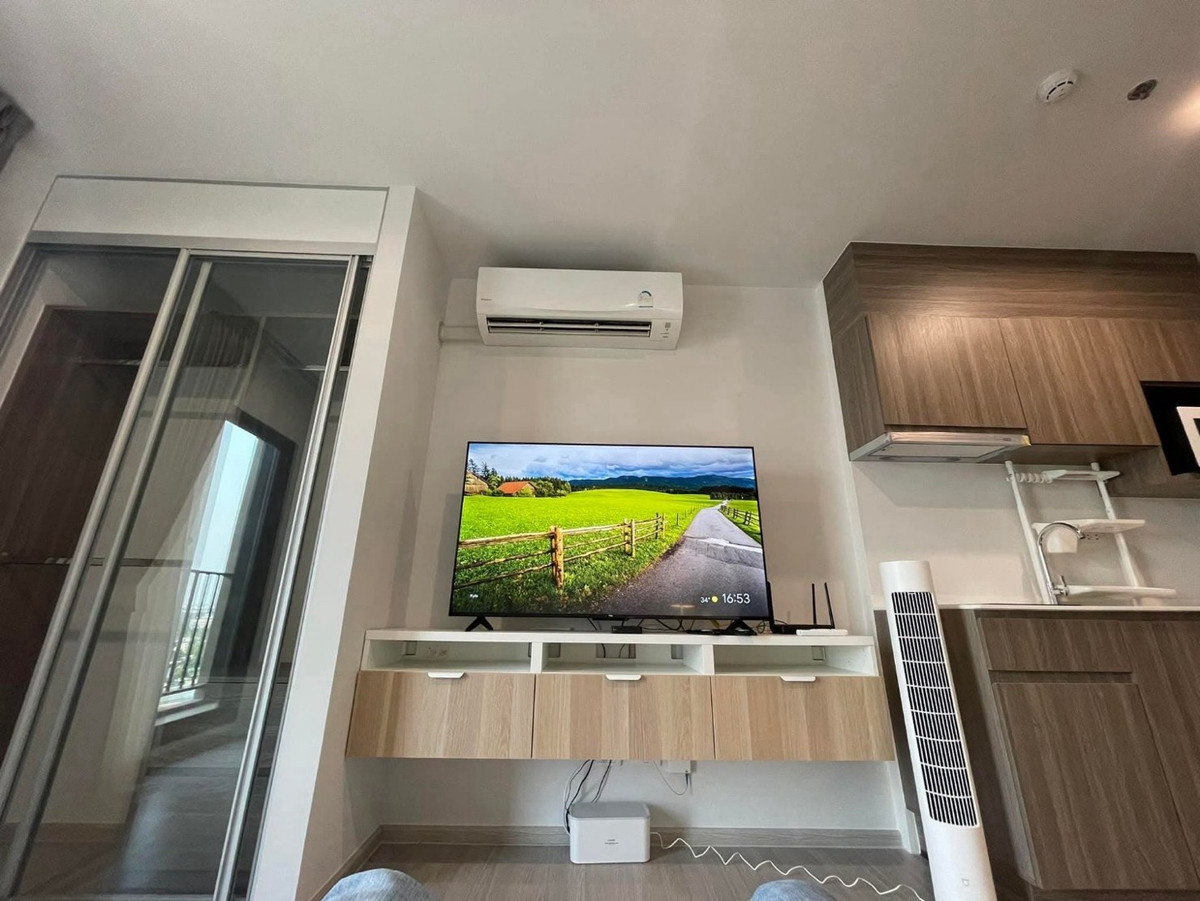 For RentCondoBang kae, Phetkasem : 👑 The Parkland Phetkasem 56 👑 Ready to rent, very beautiful room, fully furnished, washing machine, free internet, ready to move in.