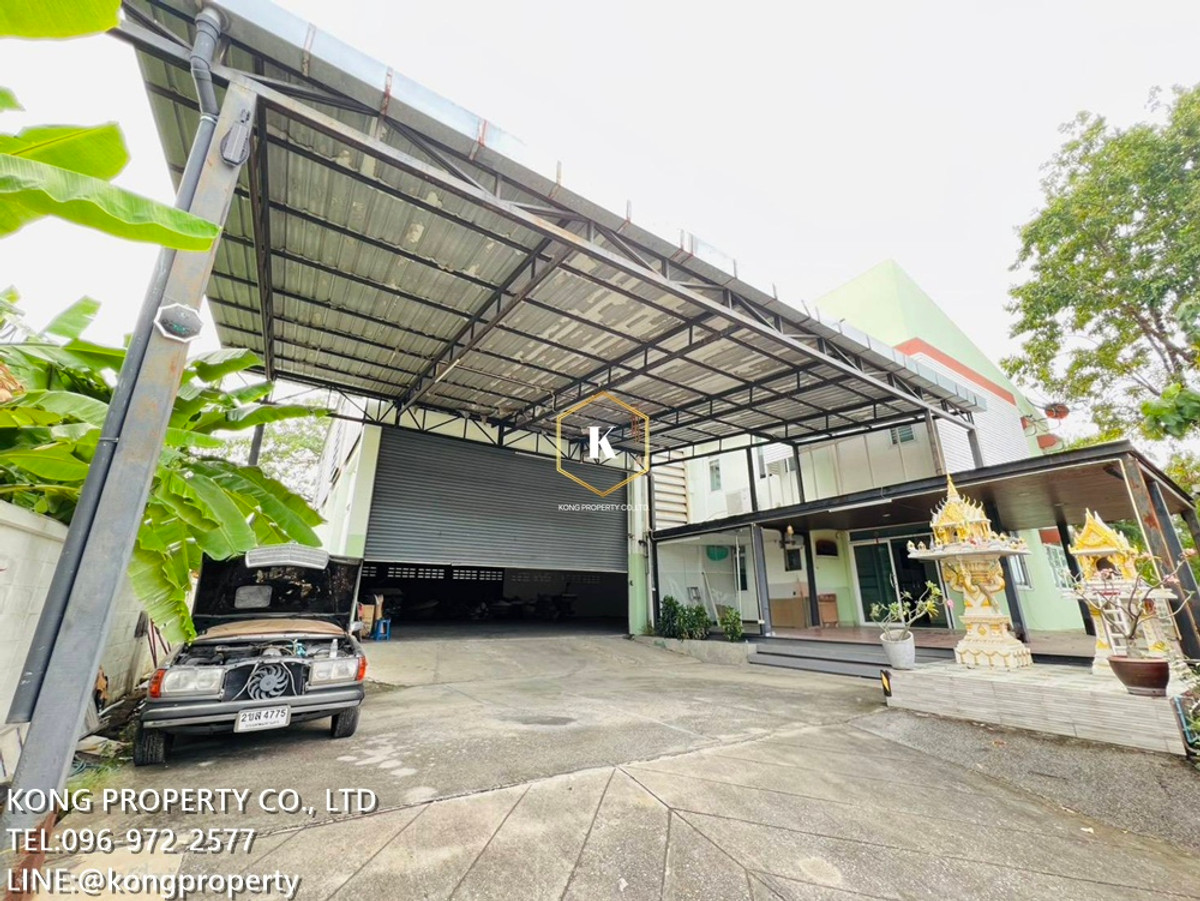 ให้เช่าโกดังลาดกระบัง สุวรรณภูมิ : ให้เช่าโกดัง เฉลิมพระเกียรติ ร.9 ประเวศ กรุงเทพ  พร้อมออฟฟิศ 2 ชั้น