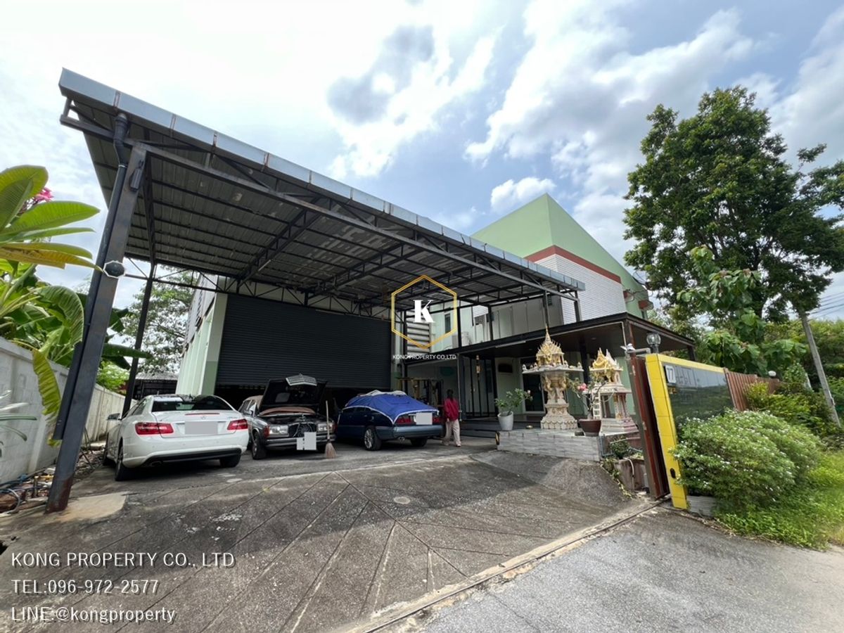 ให้เช่าโกดังลาดกระบัง สุวรรณภูมิ : ให้เช่าโกดัง เฉลิมพระเกียรติ ร.9 ประเวศ กรุงเทพ  พร้อมออฟฟิศ 2 ชั้น