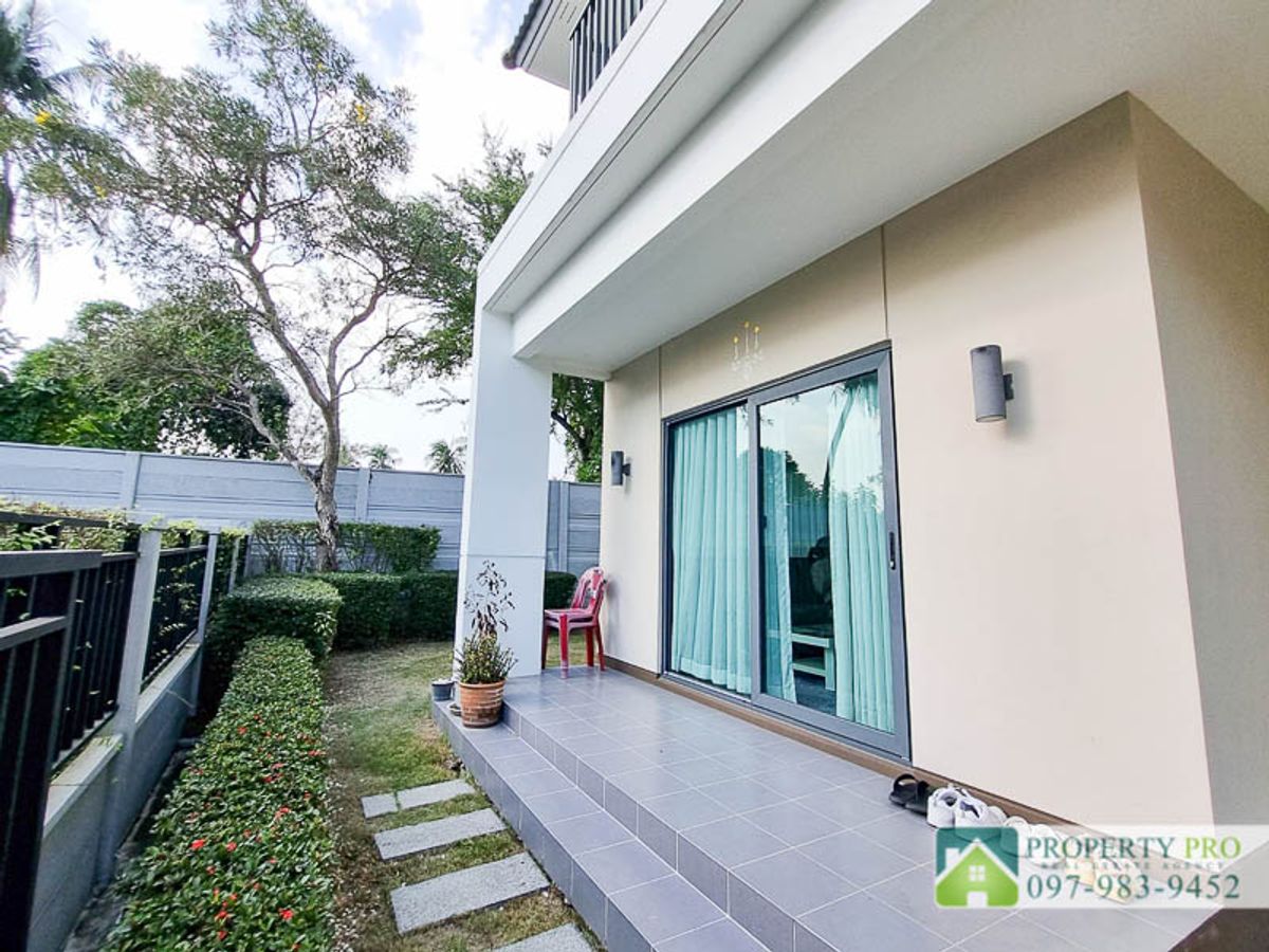 ขายบ้านนนทบุรี บางใหญ่ บางบัวทอง : ขาย บ้าน Centro ราชพฤกษ์ 2 บ้านเดี่ยว 2 ชั้น 3 ห้องนอน ขนาด 53 ตรว 175 ตรม หลังริม สภาพใหม่มาก เฟอร์นิเจอร์ เครื่องใช้ไฟฟ้าครบ ใกล้ รถไฟฟ้า MRT บางพลู ทางด่วนศรีรัช วงแหวนรอบนอก พระราม 5 : EL24S-002 