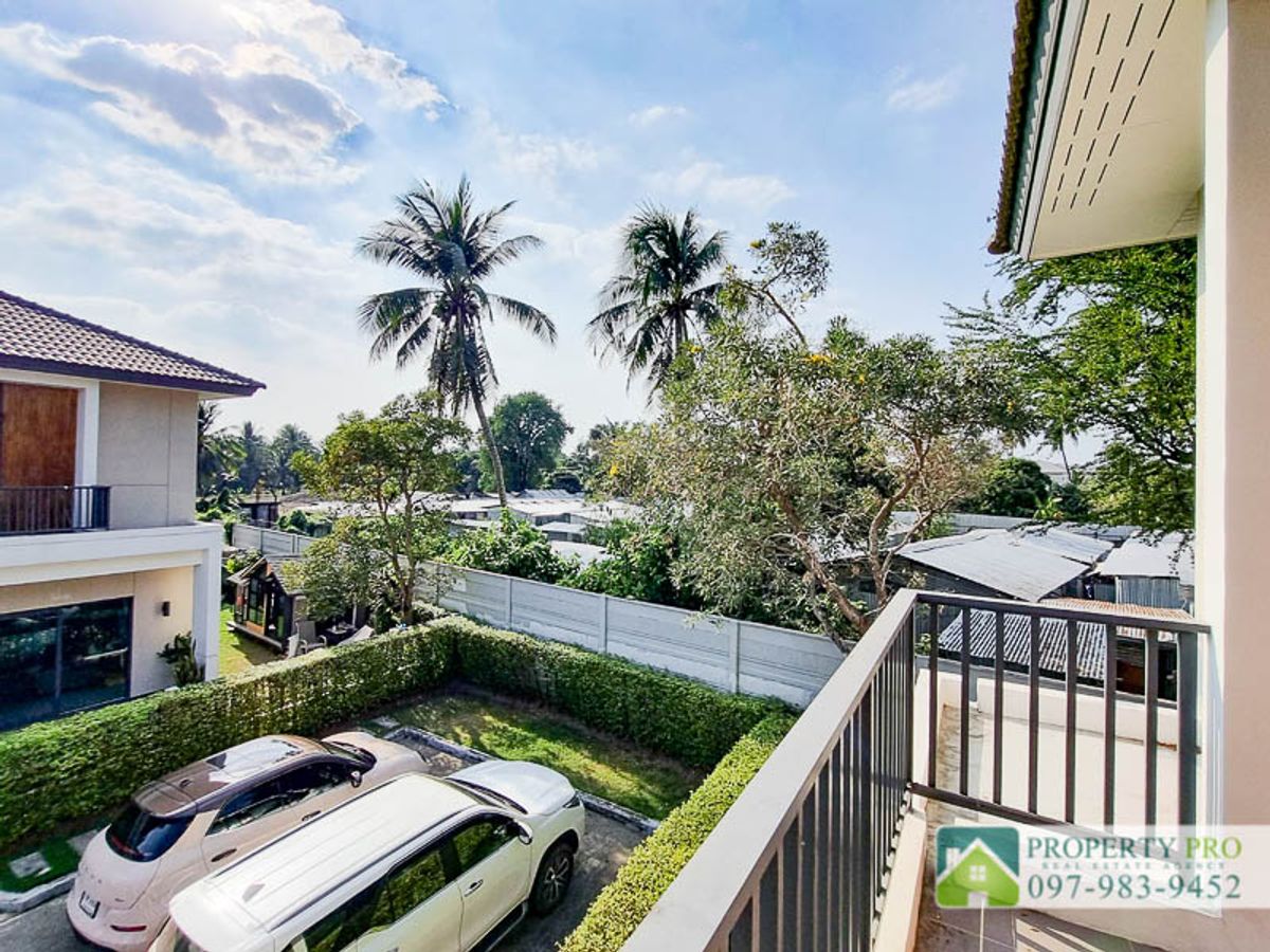 ขายบ้านนนทบุรี บางใหญ่ บางบัวทอง : ขาย บ้าน Centro ราชพฤกษ์ 2 บ้านเดี่ยว 2 ชั้น 3 ห้องนอน ขนาด 53 ตรว 175 ตรม หลังริม สภาพใหม่มาก เฟอร์นิเจอร์ เครื่องใช้ไฟฟ้าครบ ใกล้ รถไฟฟ้า MRT บางพลู ทางด่วนศรีรัช วงแหวนรอบนอก พระราม 5 : EL24S-002 